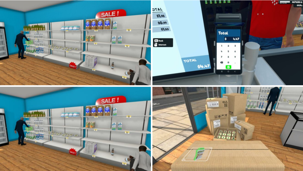 Supermarket Simulator