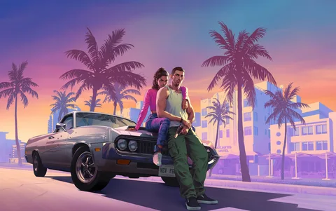 Vice City de noche, ambientación inspirada en GTA 6