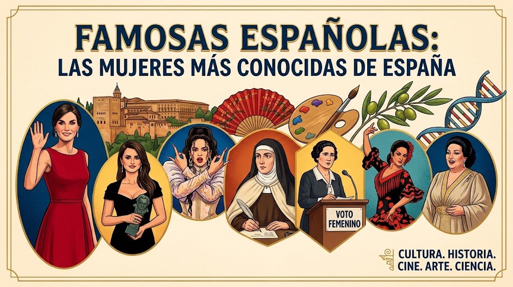Famosas españolas