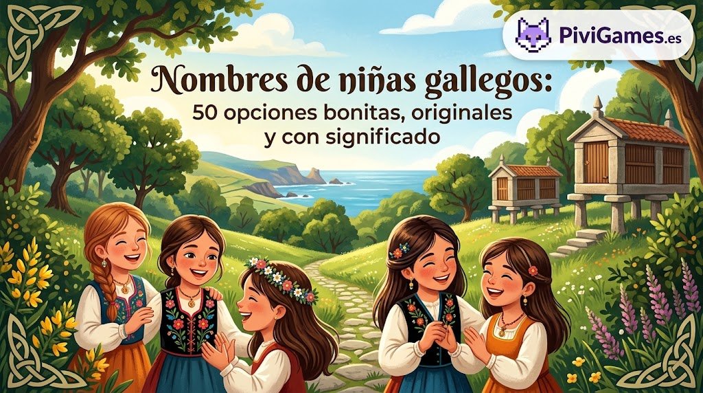 Nombres de niñas gallegos